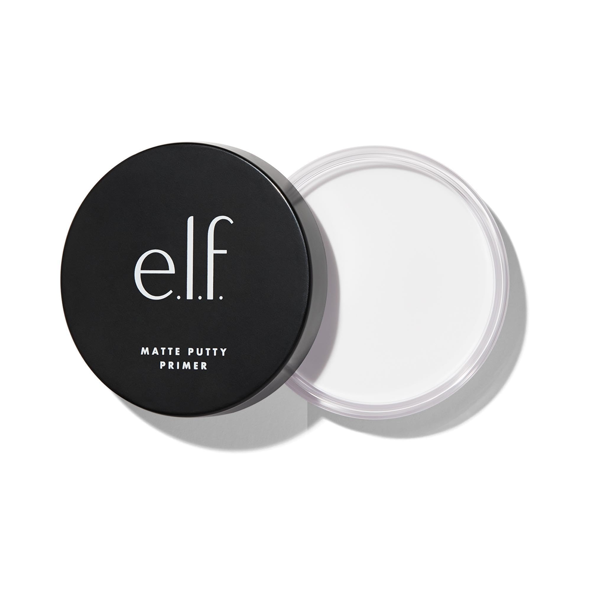 e.l.f. Matte Putty Primer | Minimiert Poren | Ölfreie, mattierende Wirkung | Ideal für alle Hauttypen | 0.74 Oz (21g)