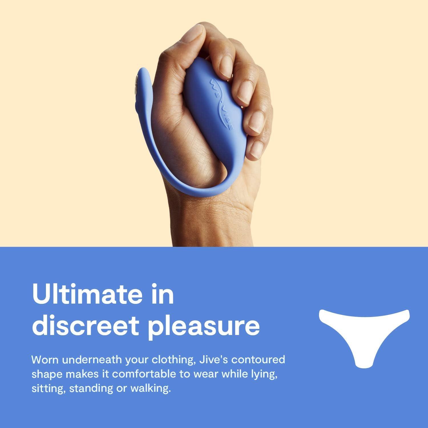 Paquete We-Vibe Jive, Azul + lubricante, 1 : Amazon.es: Salud ...
