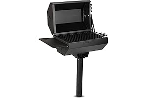 Ash & Ember Park-Style Charcoal Grill for BBQ Enthusiasts: 390 Sq. Inch Grilling Paradise