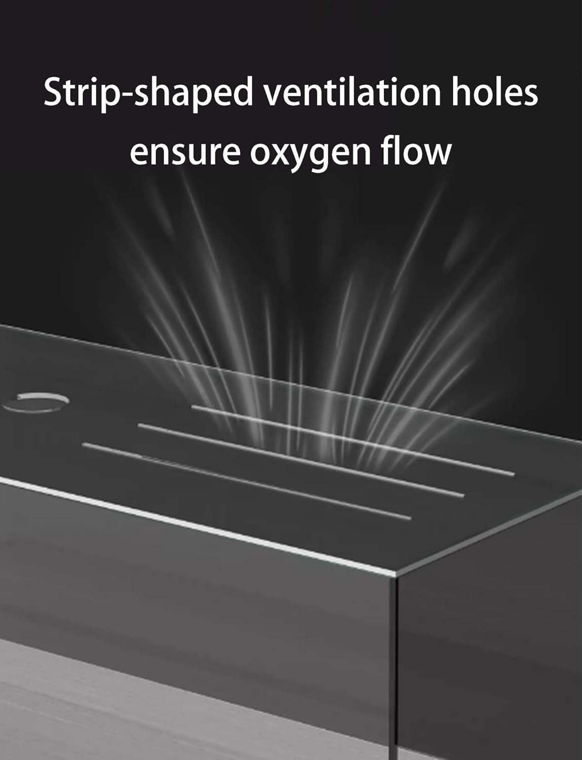 Aquarium Lid, Anti Jumping Tank Cover, Scratch Resistant, Fish Tank Cover, Easy Feeding & Ventilation(31x15cm)