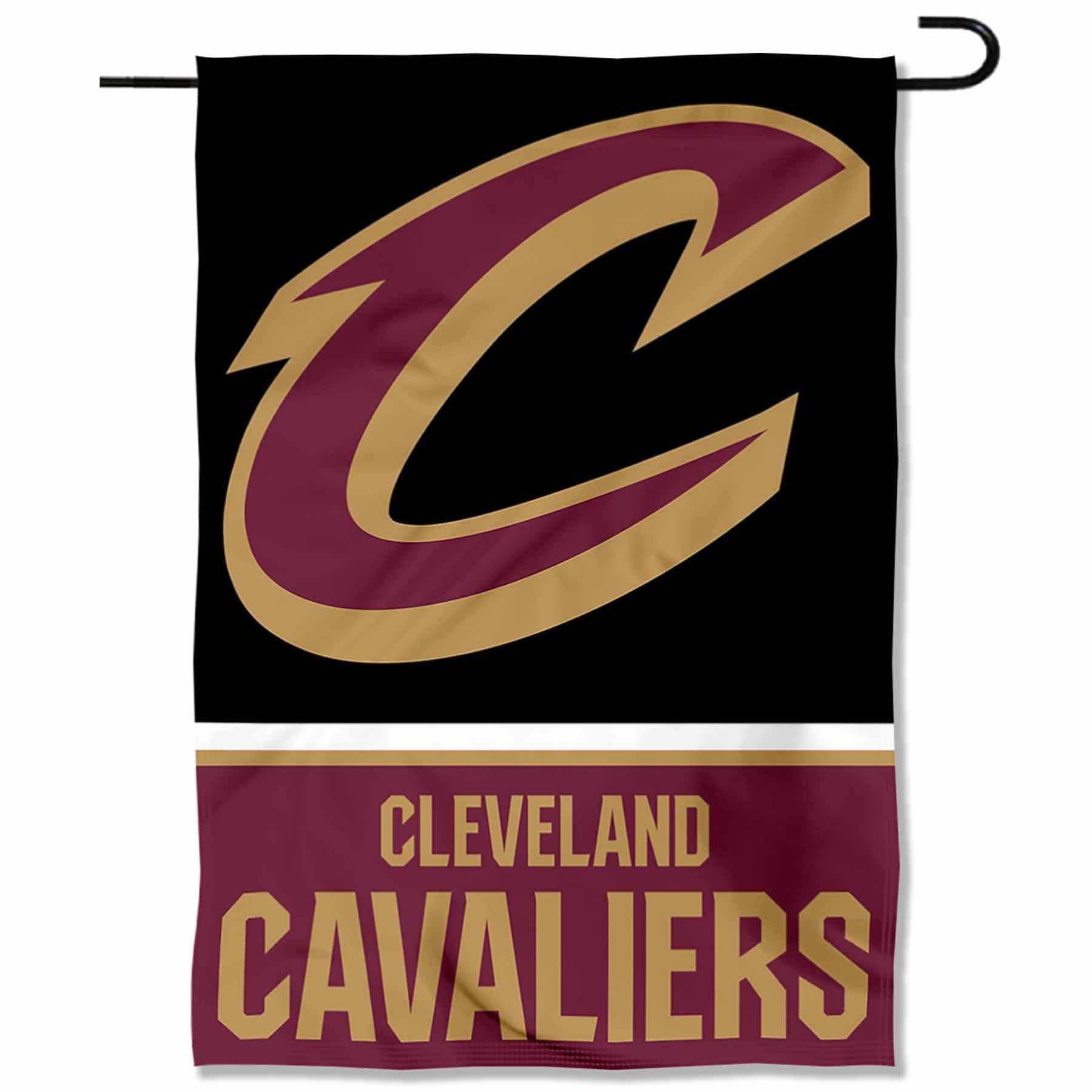 Cleveland Cavaliers Black Double Sided Garden Flag