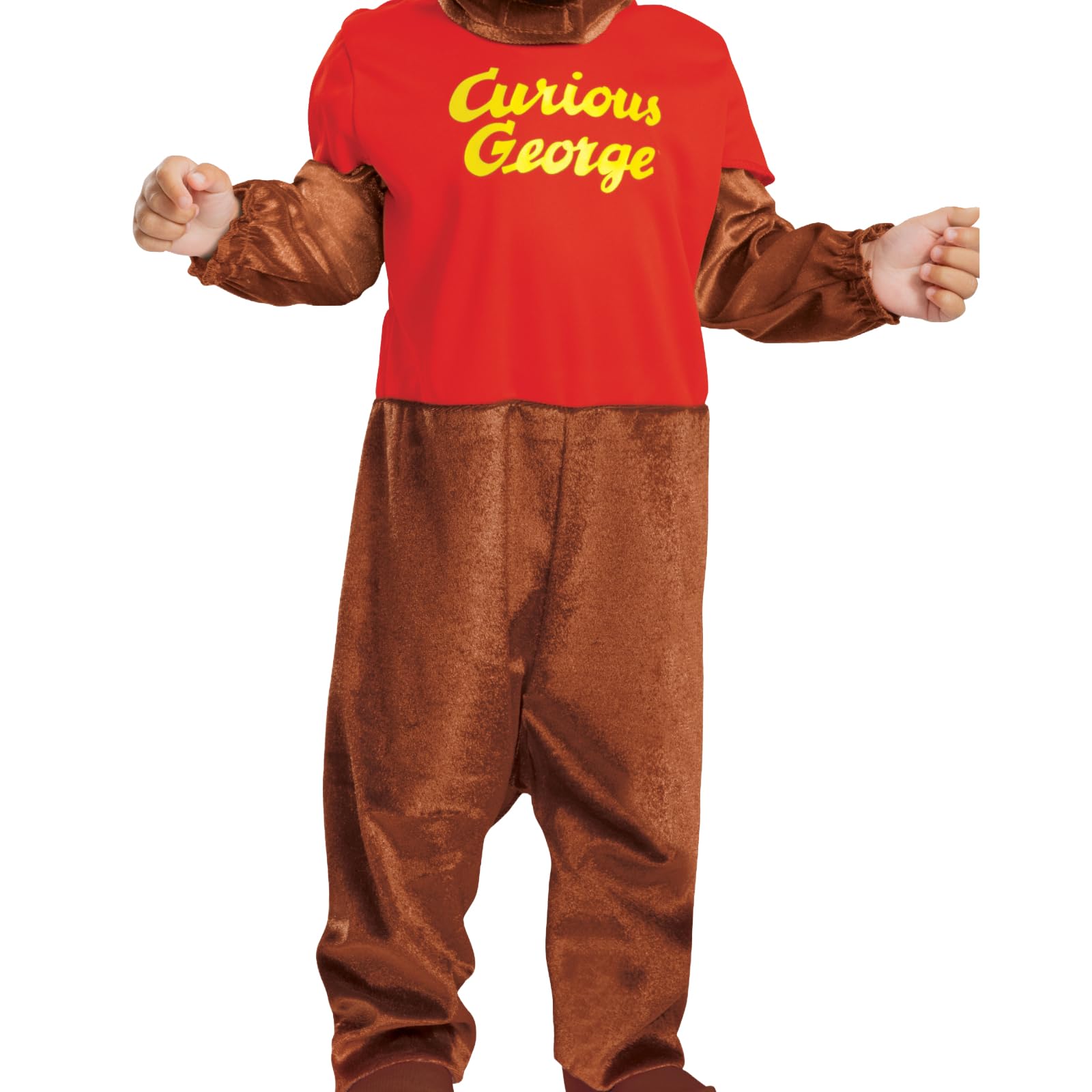 Disguise Costume di Curious George per bambini piccoli, 6-12 mesi