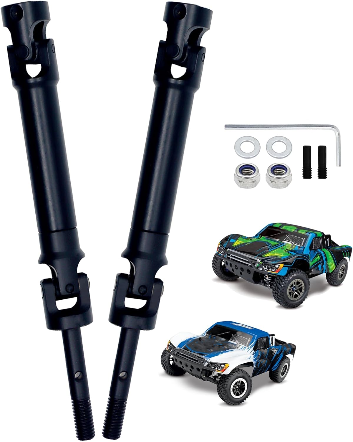 Stainless Steel Rear Drive Shaft CVD for 1/10 Traxxas Slash