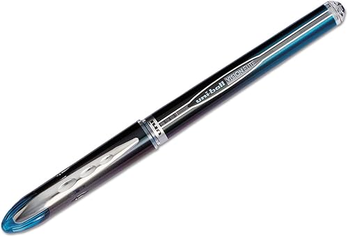 uni-ball 69020 VISION ELITE - Bolígrafo impermeable con punta rodante, tinta azul/negra