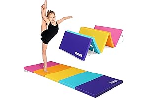 5 Folding Gymnastics Matt for Gymnastics Gym Exercise Aerobics