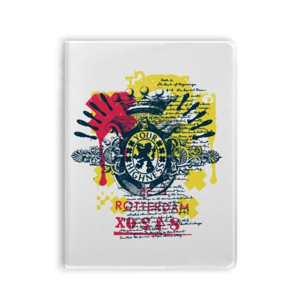 Carnet de notes souple lion altesse graffiti de luxe