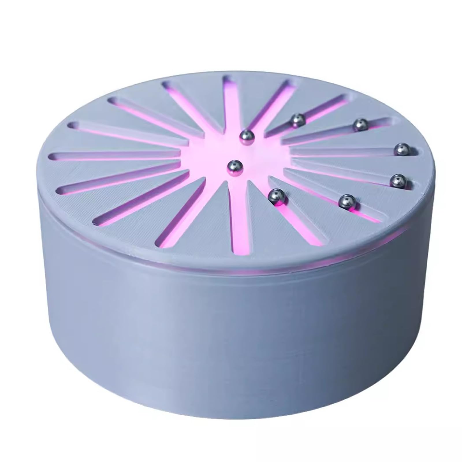 Ozdoba z kołem nagród, 14 cm, pulpit z oświetleniem RGB, regulowany kolor na imprezę, pokój gier, do użytku biurowego - zabawne akcesorium do aktywności i rozrywki