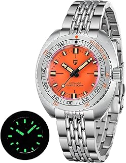 Pagani Design Watches for Men Automatic Diving Watches Japan NH38A Movement Stainless Steel Waterproof Mechanical Wrist Watch