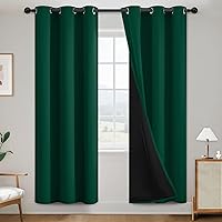 Vista 27 de SimpleHome - Cortinas opacas 100% para recámara, cortinas de ventana con ojales beige, con aislamiento térmico, cortinas de oscurecimiento