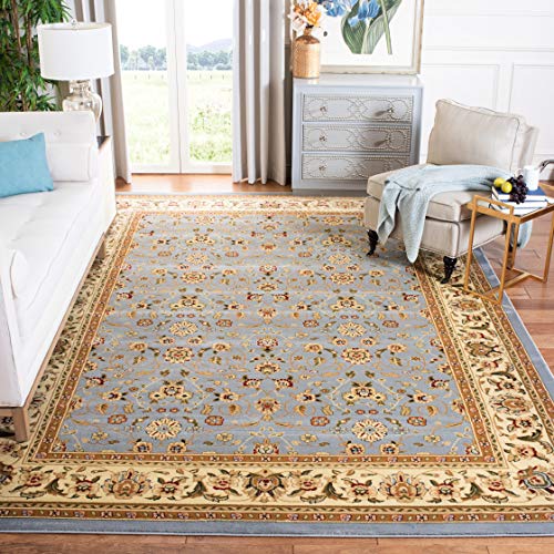 SAFAVIEH Lyndhurst 8'x10' Light Blue & Ivory Area Rug