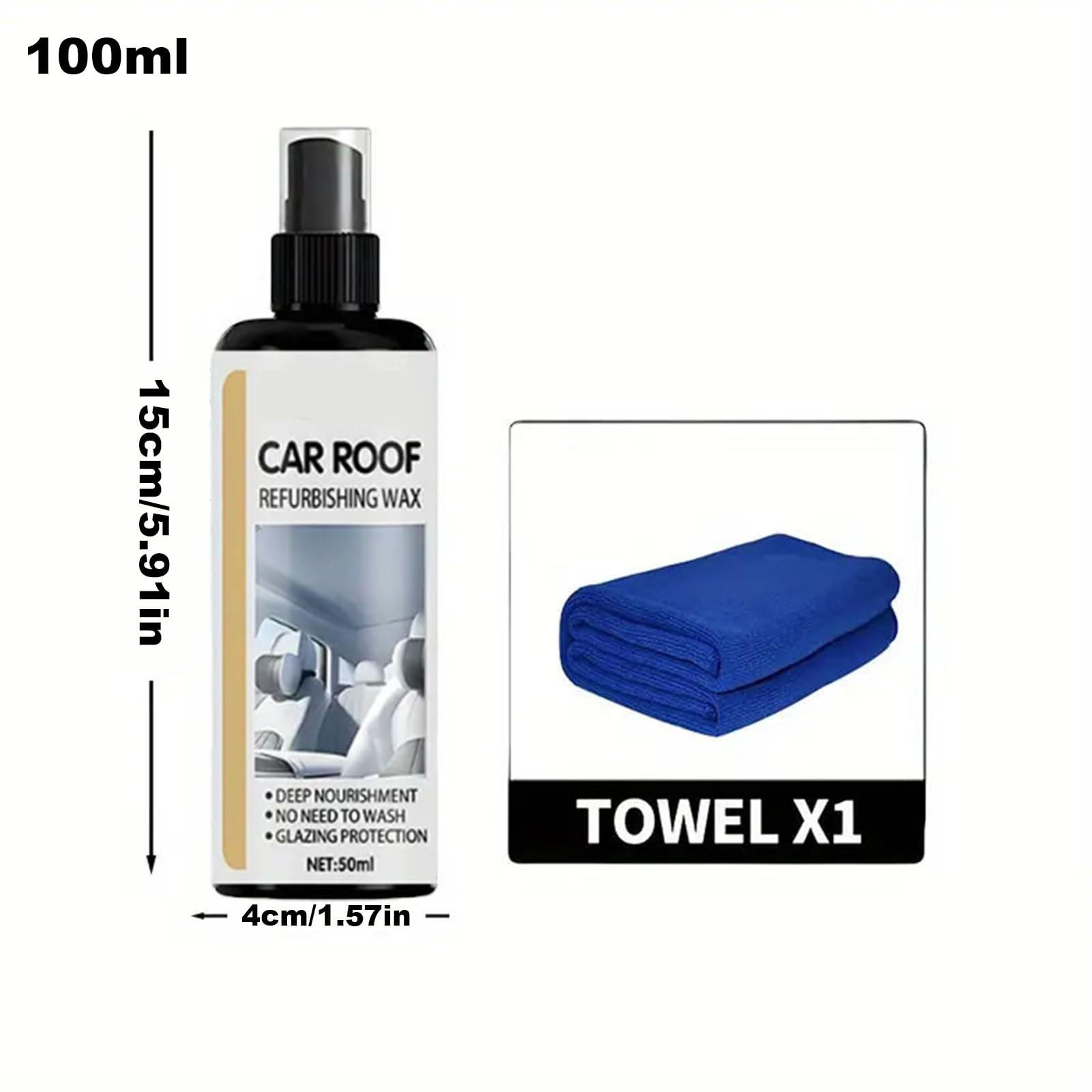Générique Spray Restaurator per Trim Auto,Ristrutturazione Nutriente | Spray Ristrutturazione per Trim Auto,per Berlina Camion Tetto Cruscotto Console Centrale Maniglie
