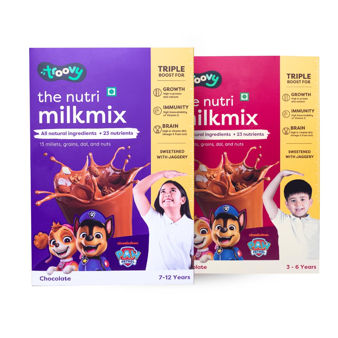 The nutri chocolate milkmix (for 7-12 yrs old and 3-6 yrd old) Made with 13 millets and grains | Contains Ragi, Jowar, Quinoa, etc. | 20% of daily protein | Sweetened with jaggery (B0D47KBMM9) Amazon Price History, Amazon Price Tracker