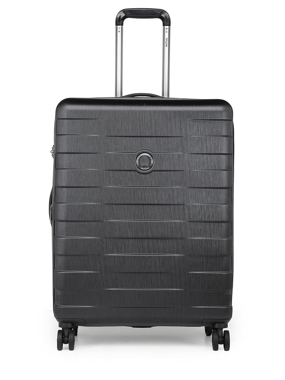 delsey paris Delsey Quito Polycarbonate 76 Cm 4 Double Wheel Black Expandable Hard Suitcase-picture-20
