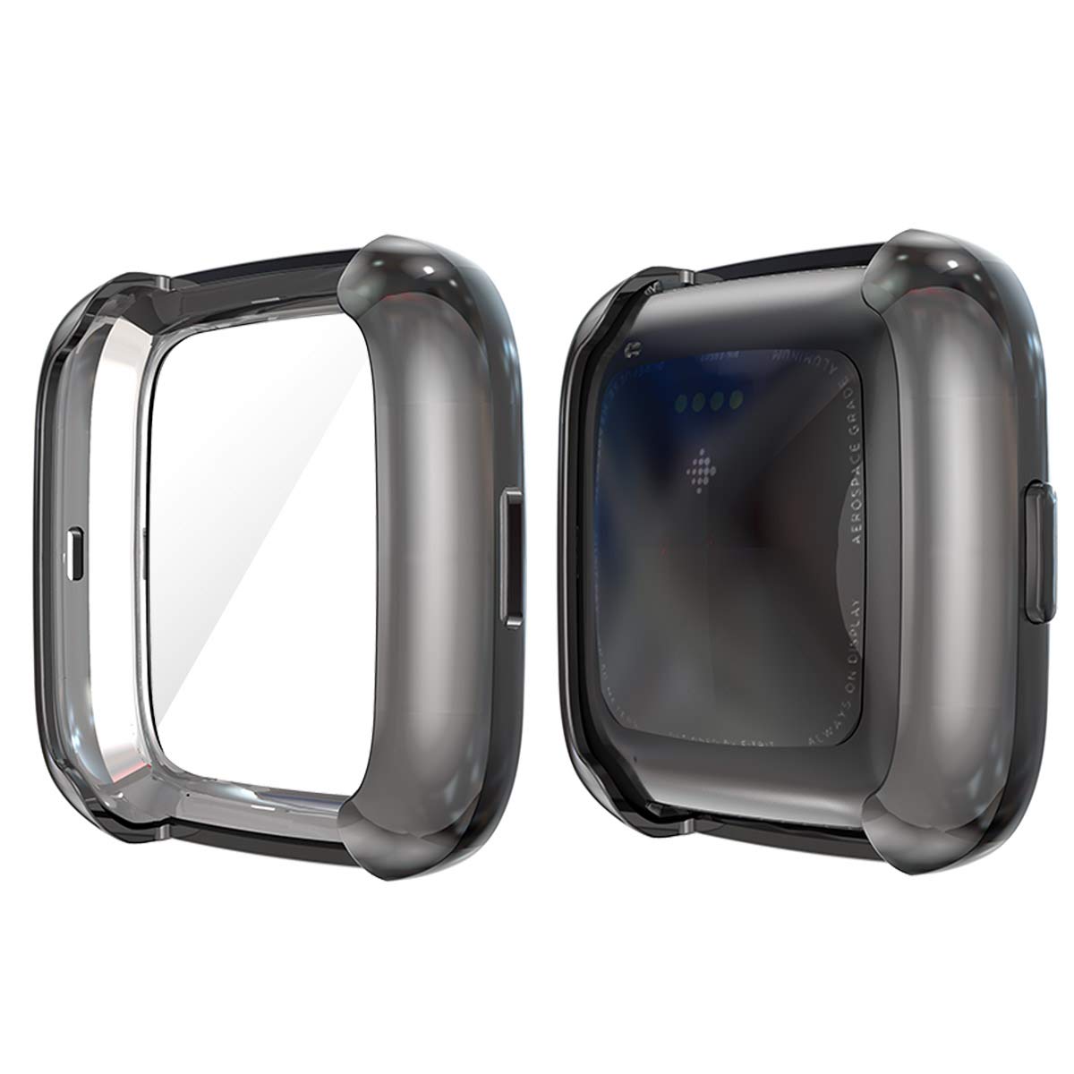 2 Pezzi Pellicola Protettiva TPU Per Fitbit Versa 2 E Versa 2 SE - Cover Trasparente Antiurto, Protezione Schermo