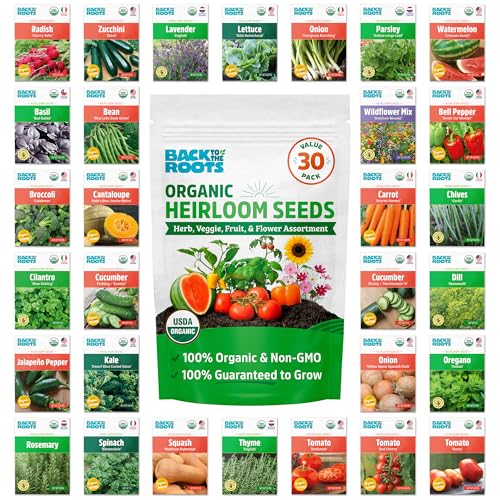 Back to the Roots Heirloom Organic, Non-GMO & USA Grown...