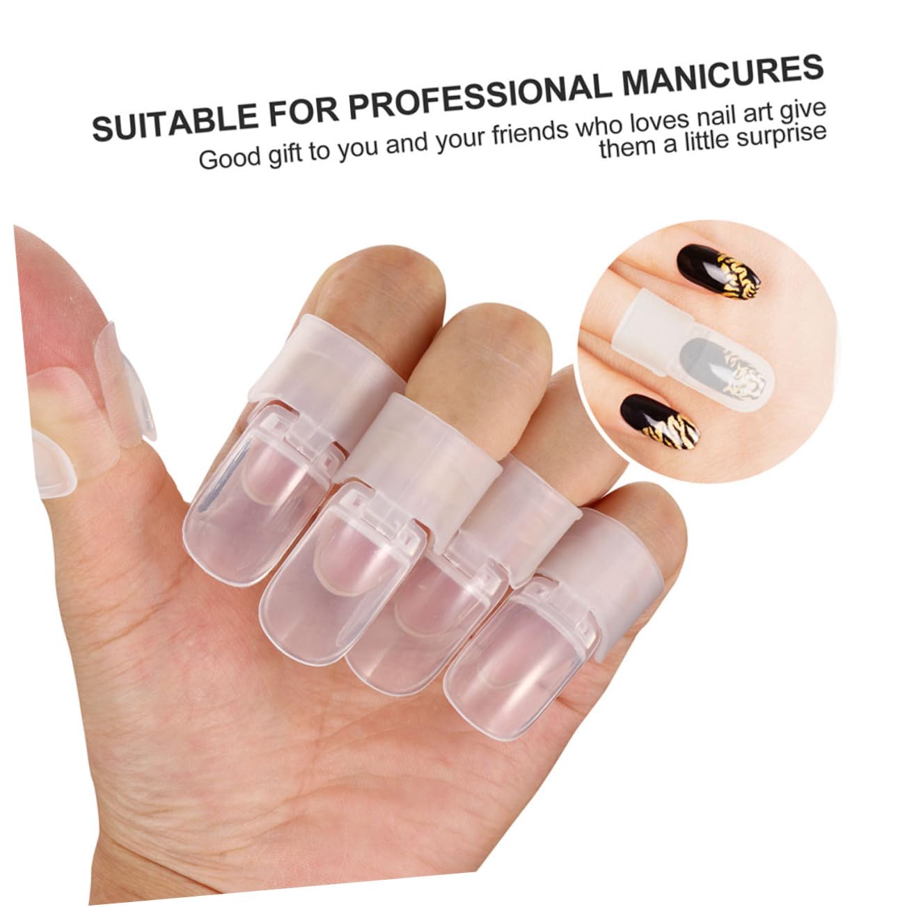 30Pcs Nail Polish Varnish Protector Manicure for Women Easy to Use Nail Tips Cover Durable Design for Home Salon Use