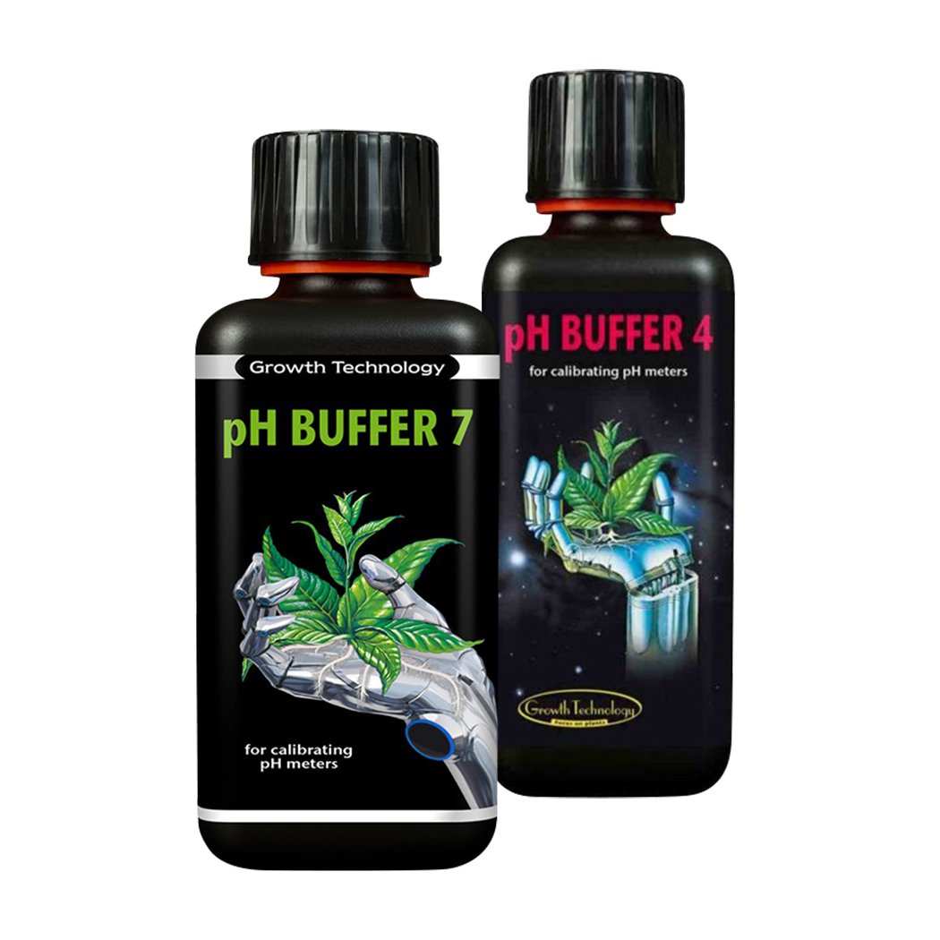 Growth Technology PH Buffer Bundle - PH Buffer 4 + PH Buffer 7-300ml