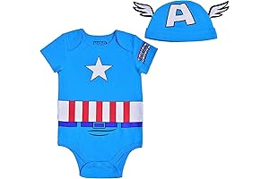 Baby Robin Costume 12 Months: Superhero Short Sleeve Bodysuit and Cap Set...