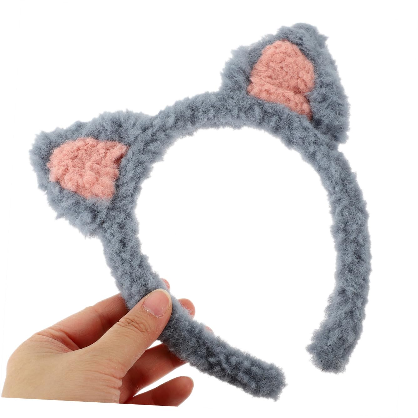 minkissy 15pezzi Fasce Per Trucco Con Orecchie Di Gatto Headband Per Skincare e Lavaggio Viso Accessori Comodi Per Donne Per Spa e Trattamenti Di Bellezza