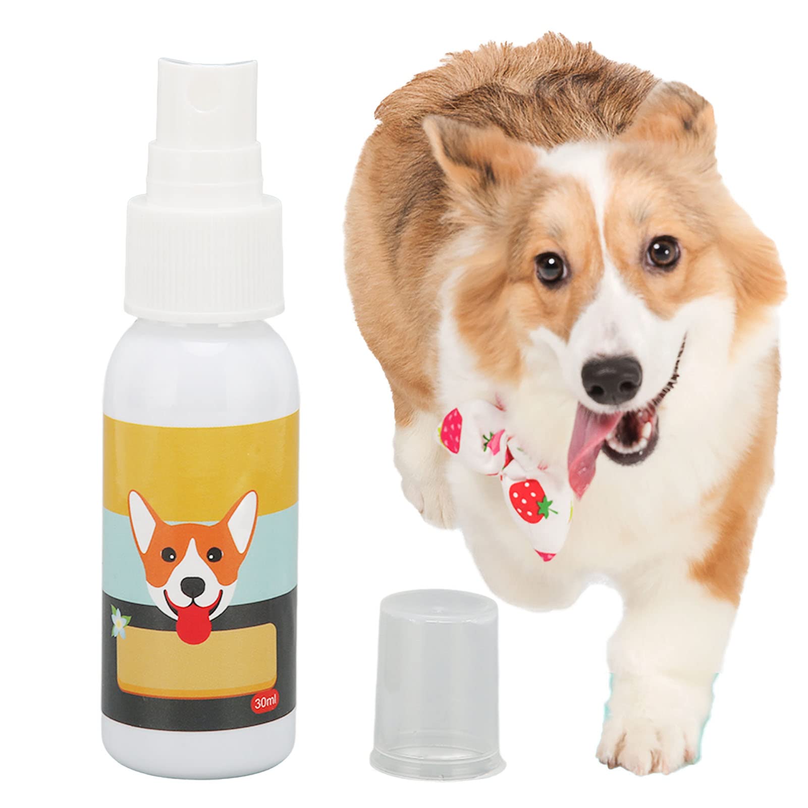 Spray d'apprentissage de la propreté pour Animaux de Compagnie, 30 ML, Bac à Litière pour Chiot, Entraîneur de Toilettes pour Chat avec Parfum D'urine Spécial pour Une Aide