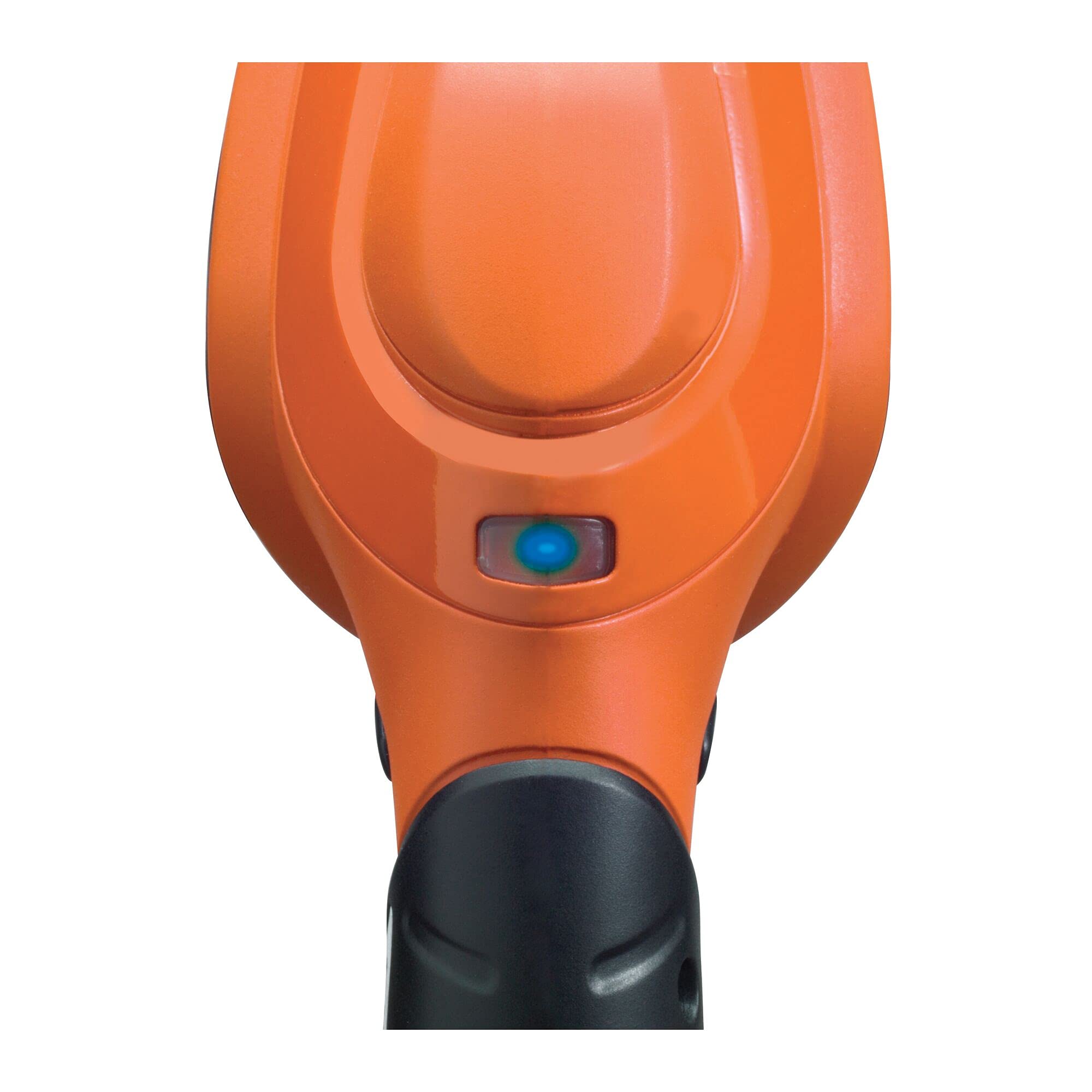 BLACK+DECKER Cisaille Electrique 3,6V, Sculpte-Haies avec Indicateur de Charge LED, Idéal pour Tailler les Parterres de Fleurs et les Bordures, Largeur de Lame 30 cm, Pas de Lame 23 mm, GSL200-QW Rouge