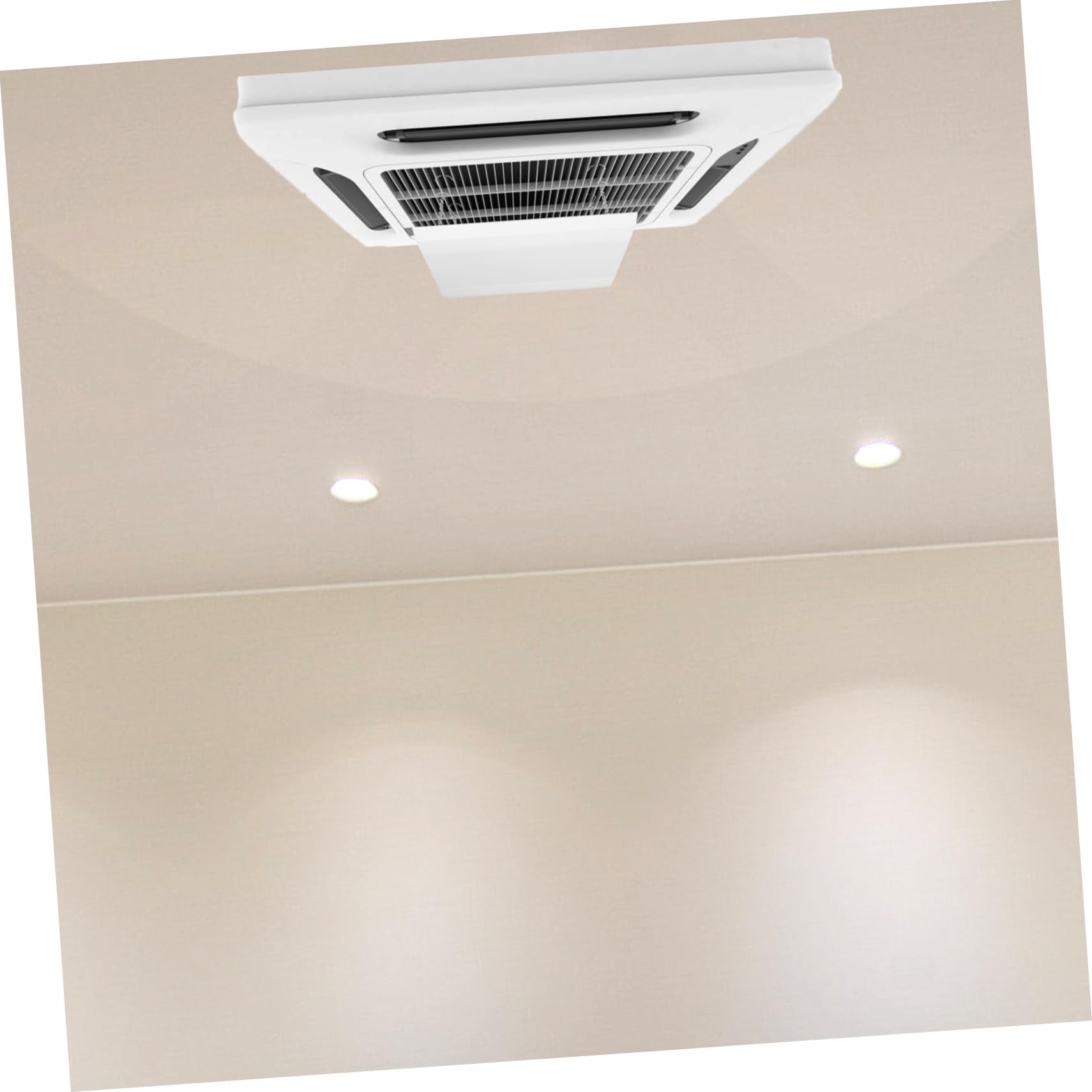 HOMSFOU 2sets Deflettore Aria Per Condizionatori Centrali Guida Direzionale Per Aria Fredda e Calda Facile Installazione Ottimizza Comfort Domestico