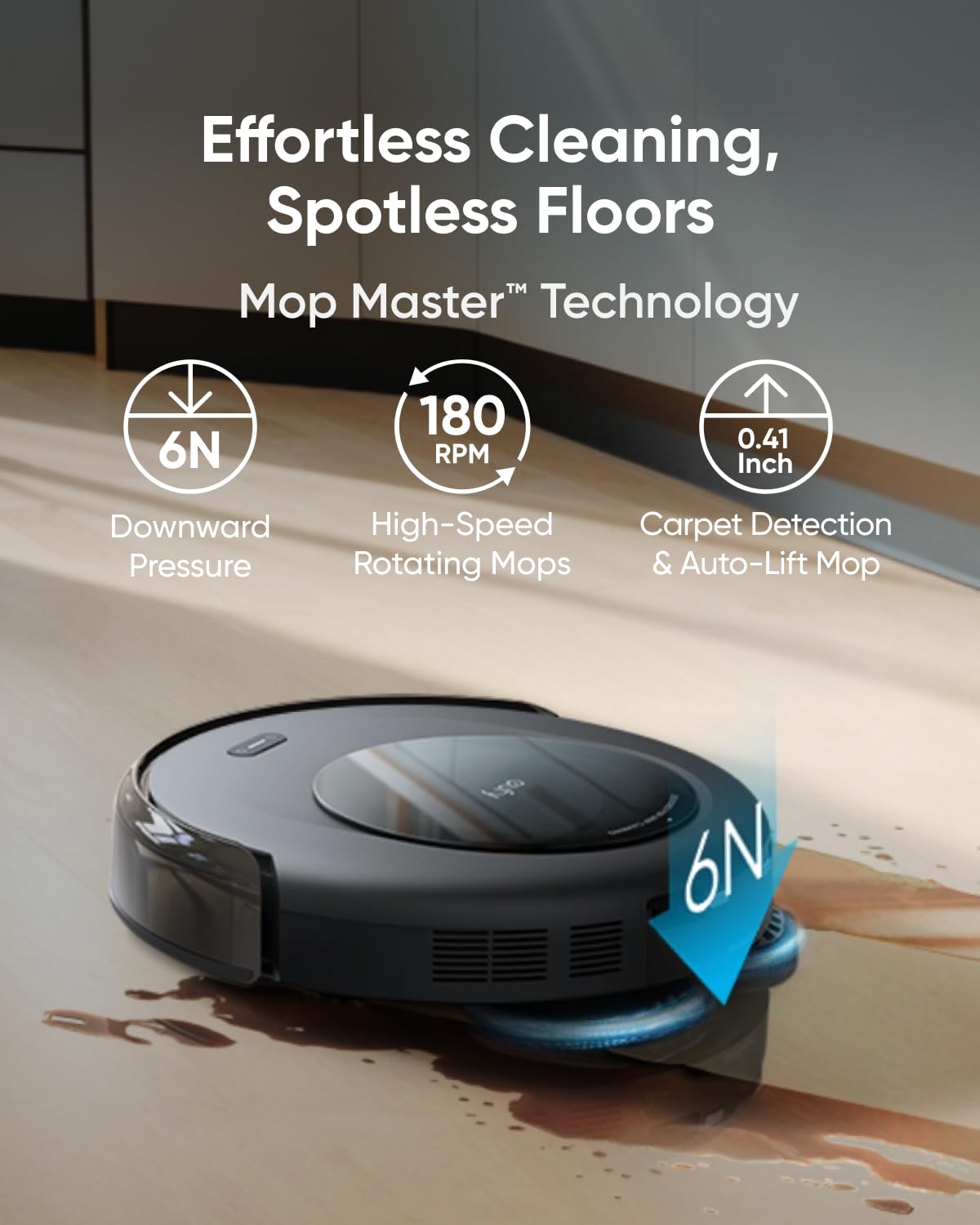 eufy Robot Vacuum Omni C20 with All-in-One Station, Auto Mop