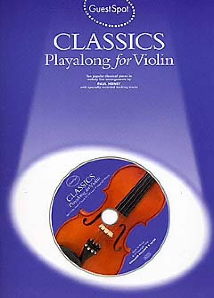 GUEST SPOT CLASSICS PLAYALONG FOR VIOLIN VLN BOOK/AUDIO-ONLINE