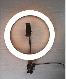 حلقة إضاءة ليد للتصوير الفوتوجرافي، مقاس 26 سم، دافئ / طبيعي / بارد