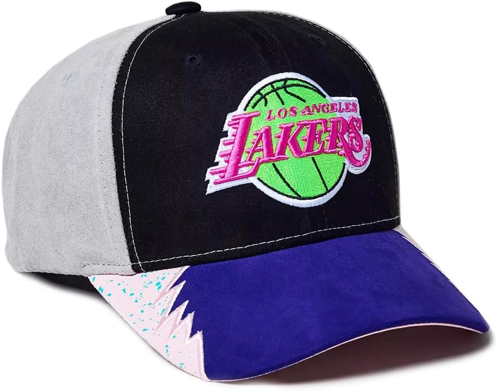 Mitchell & Ness LA Los Angeles Lakers NBA Days Retro Snapback Cap, Adjustable Hat