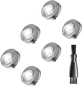 SH50 Replacement Shaver Heads Compatible with Philips Norelco Series 5000, 5000 Blades for Philips Electric Shaving S5510, S5340, S5140 6 Pack