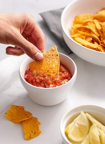 Miniatura 7 de LE TAUCI Tazones pequeños para postre, cuencos de chile, tazas de caldo de 8 onzas para postre de sopa, salsa de salsa de café, juego de 6,