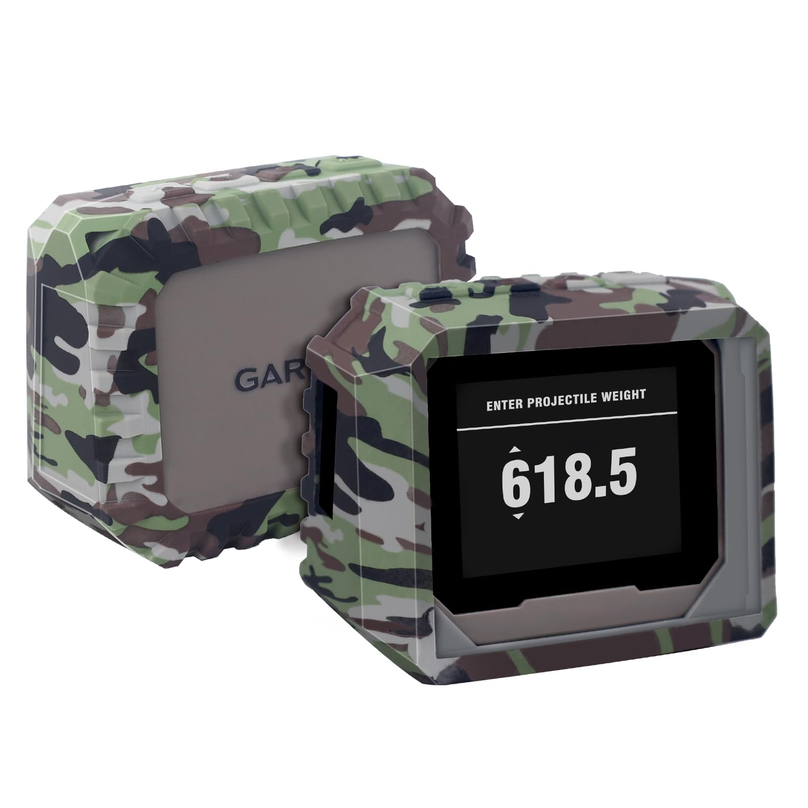 Silicone Protective Case for Garmin Xero C1 Pro Chronograph - with Tempered Glass Screen Protector,Shockproof Waterproof Dustproof,Anti-Scratch,