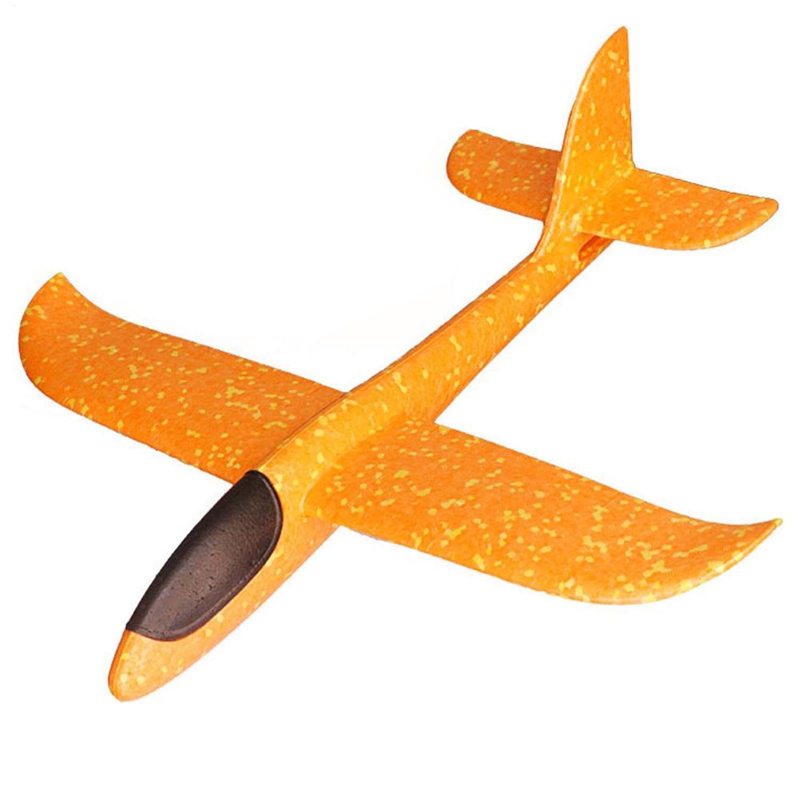 Aereo Giocattolo Polistirolo Per Bambini, 48cm Aereo Aliante In Schiuma, 2x Aerei Polistirolo Da Lanciare, Giocattoli Volanti Leggeri Per Esterni, Sport All'aperto Per Famiglie, Regalo Di Compleanno