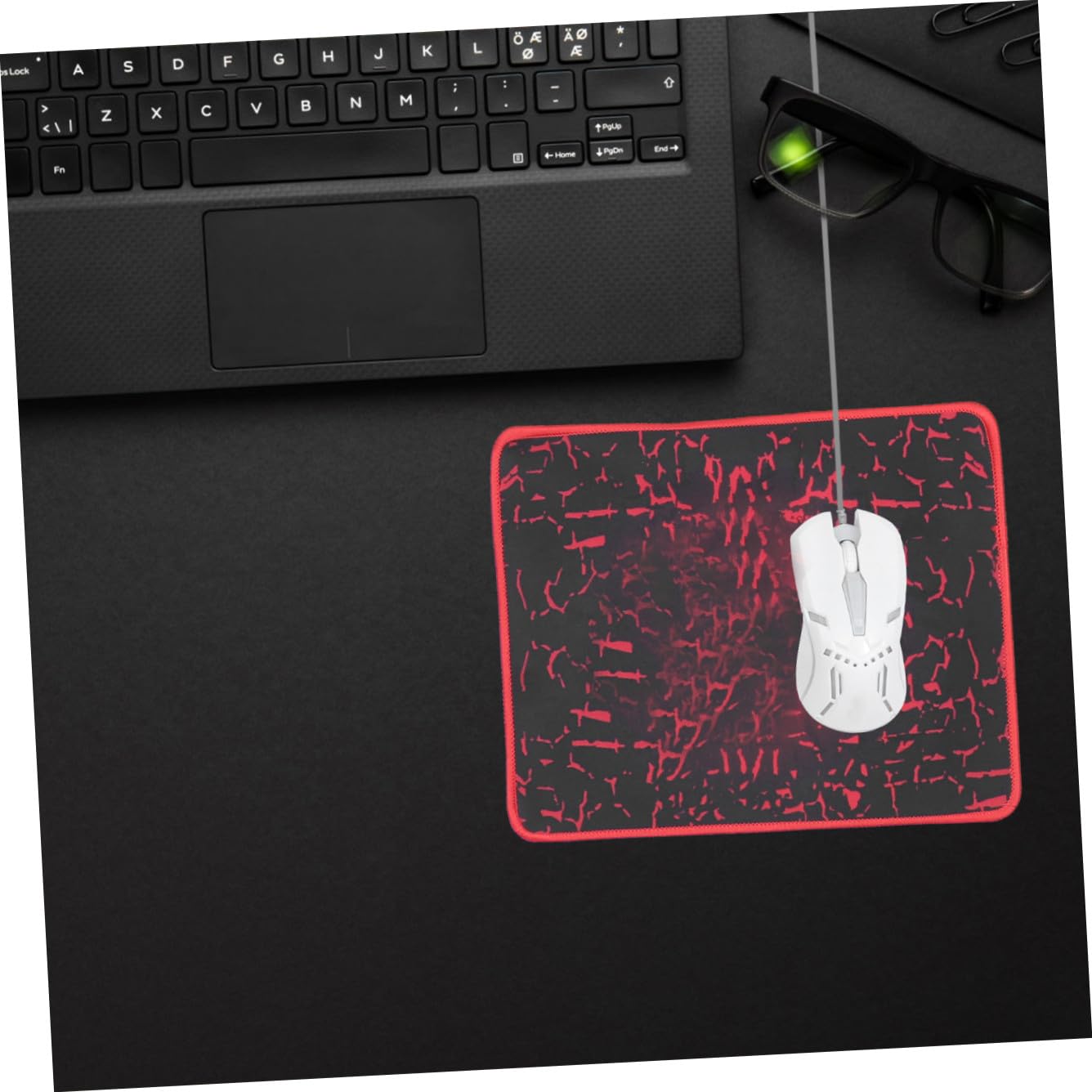 Set Tastiera e Mouse USB G305 Bianco Ergonomico Abs