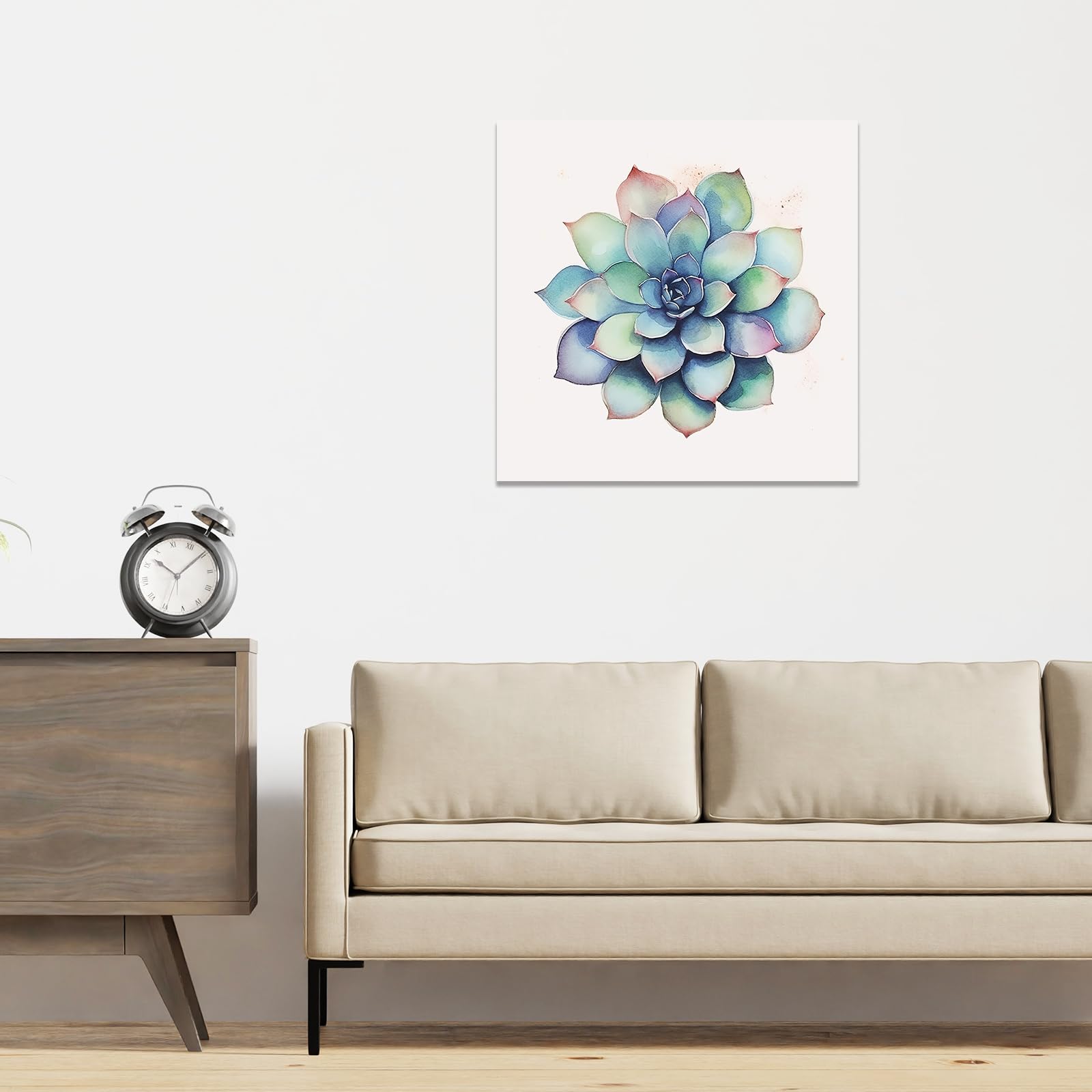 Blaue Tropische Blumenbilder