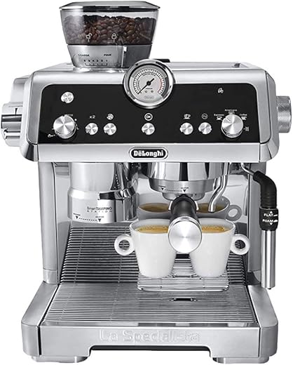 DeLonghi Ec9335.M|La Specialista|Pump Espresso Coffee Machine With Integrated Coffee Grinder|Espresso, Cappuccino, Latte & More Recipe Options|19 Bar Pressure|1450 W|Free Demo &…