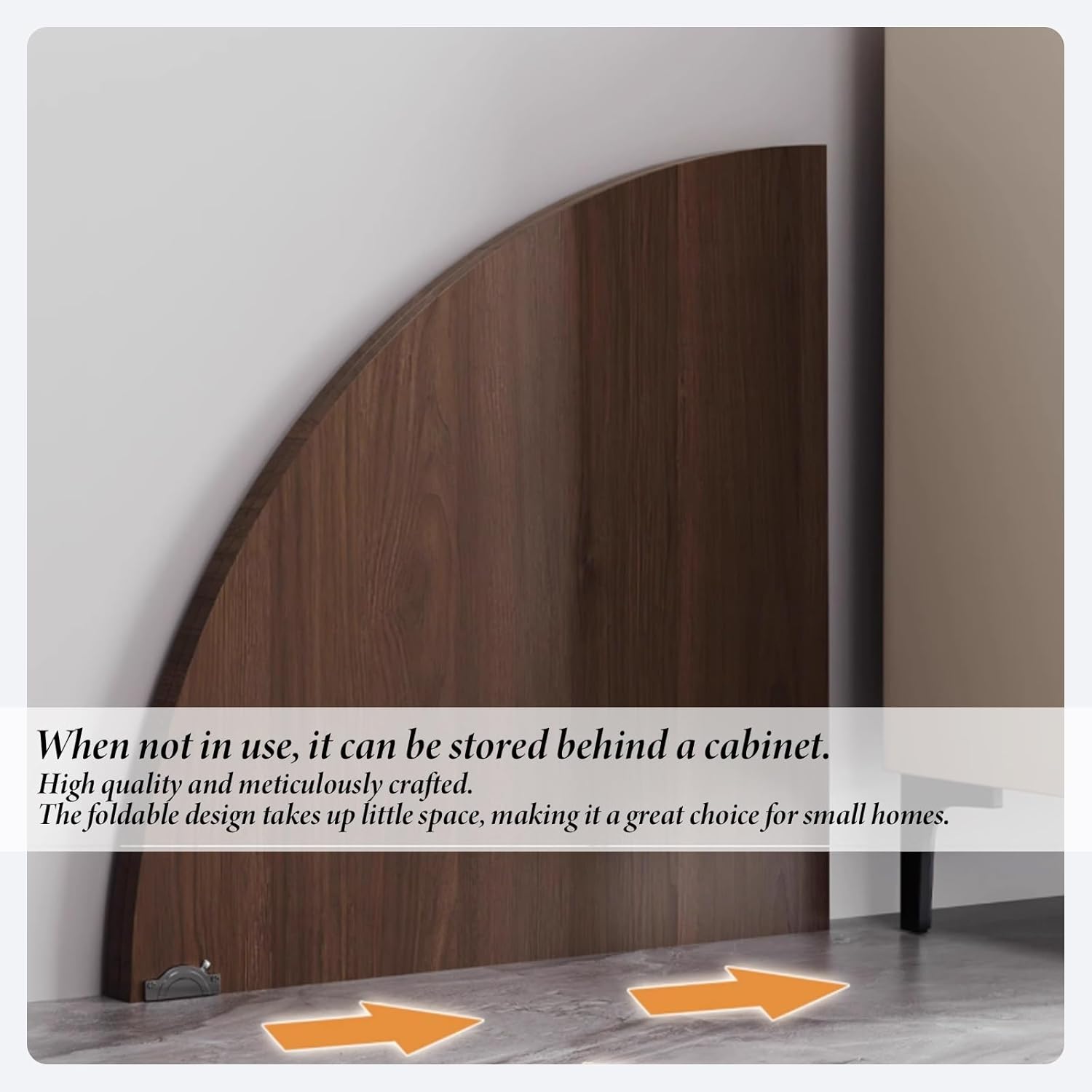 折りたたみ式ダイニングテーブル付き無垢材ラウンドテーブル、家庭用大型ラウンドテーブル、折りたたみ式ラウンドテーブル、シングルテーブル