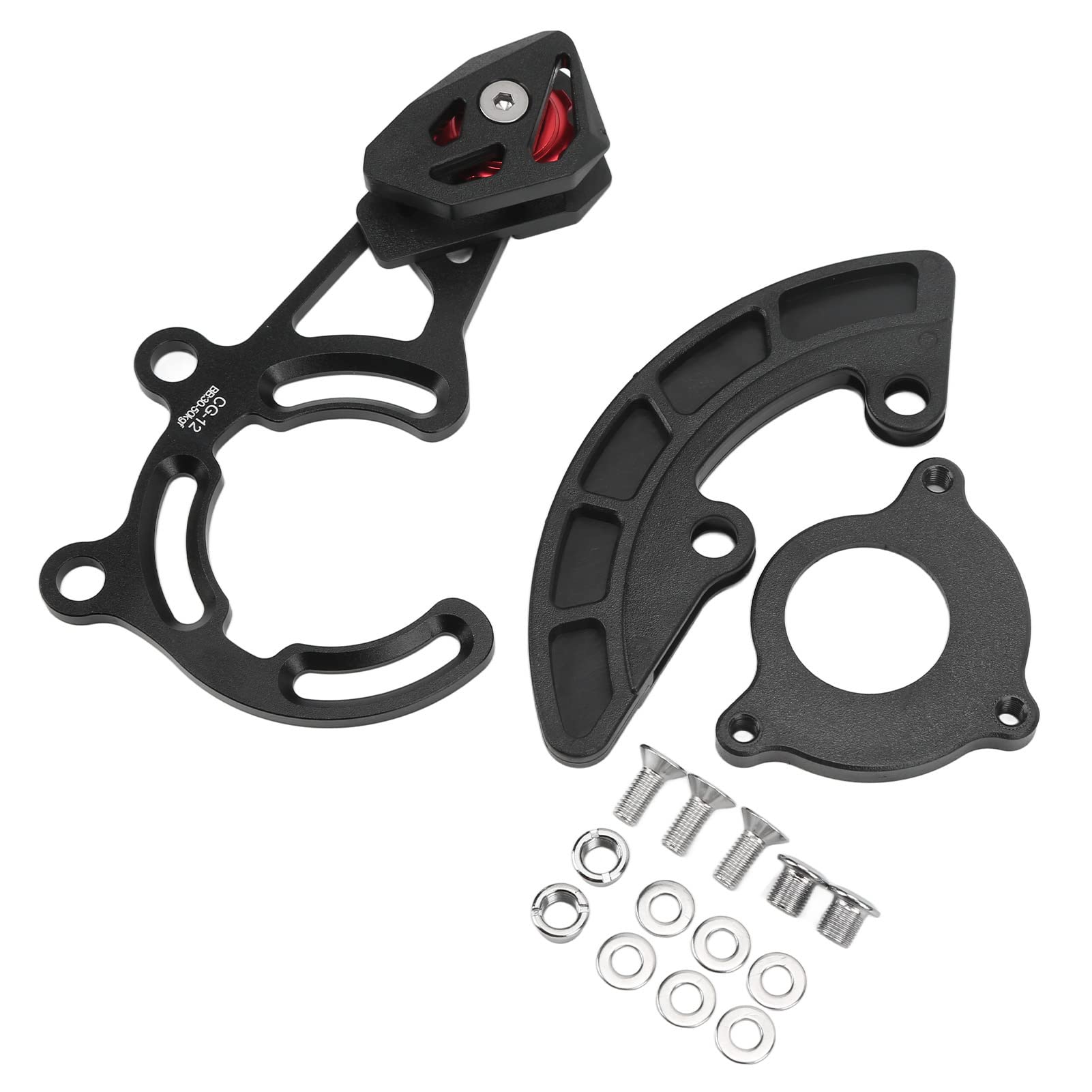 Guidacatena per Bici, Protezione Catena per Bici in Lega di Alluminio e Nylon, Catcher Guida Catena Leggero, Paracatena di Ricambio per Bici per Ciclismo