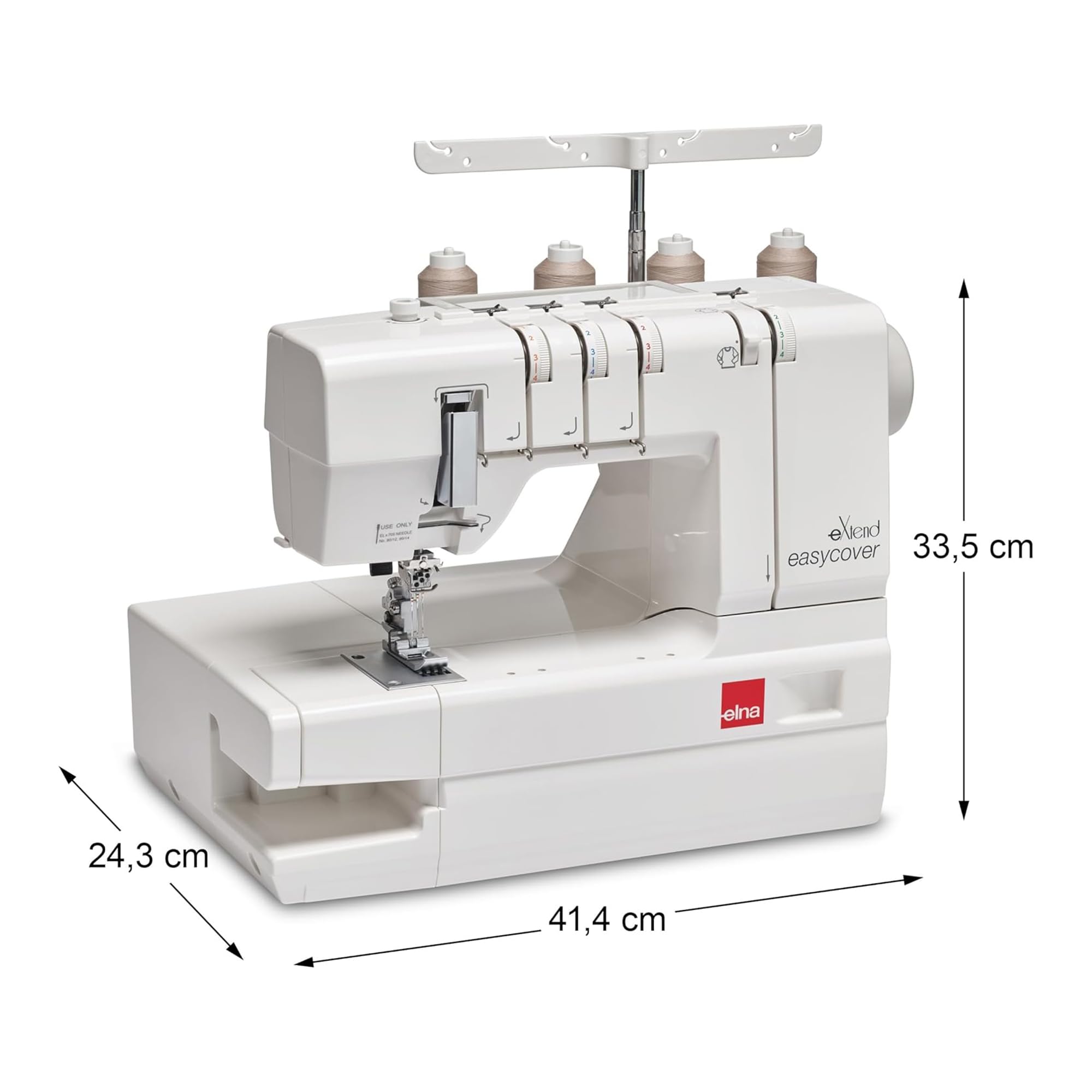 Elna eXtend Easycover Coverlock-Nähmaschine Version 2.0