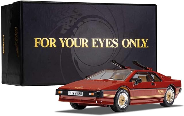 Corgi CC04705 Corgi James Bond - Lotus Turbo - For Your Eyes Only,Red