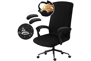 Versatile Waterproof Office Chair Cover with Armrest Protection