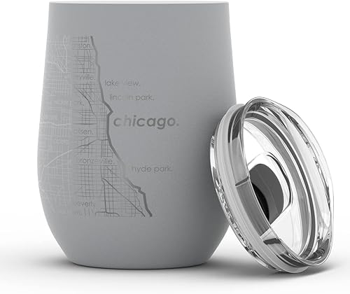 Vista 5 de Well Told Lexington Kentucky Map - Vaso de vino aislado con grabado de mapa de Kentucky, taza de acero inoxidable grabada (12 onzas, verde domingo)