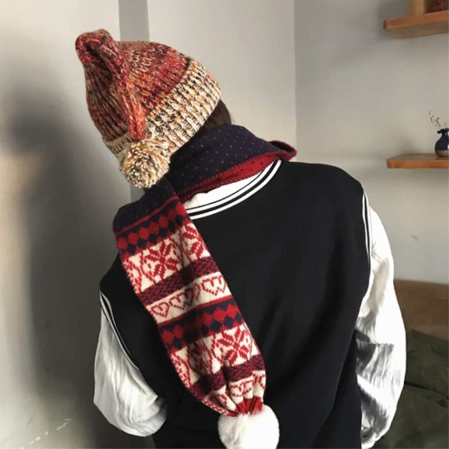 Szalik Lekki Modny Szalik Zimowe Szaliki Świąteczne Ocieplacz Na Szyję Bałwan Custumes Prezent Szal Miękkie
