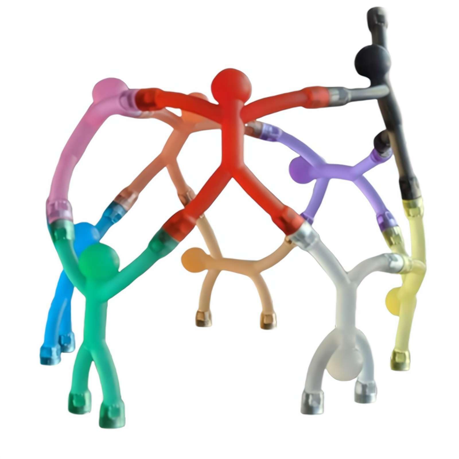 10PCS Magnetic Toys, Magnet Men for Kids Toys Funny Fridge Magnetic People Figures