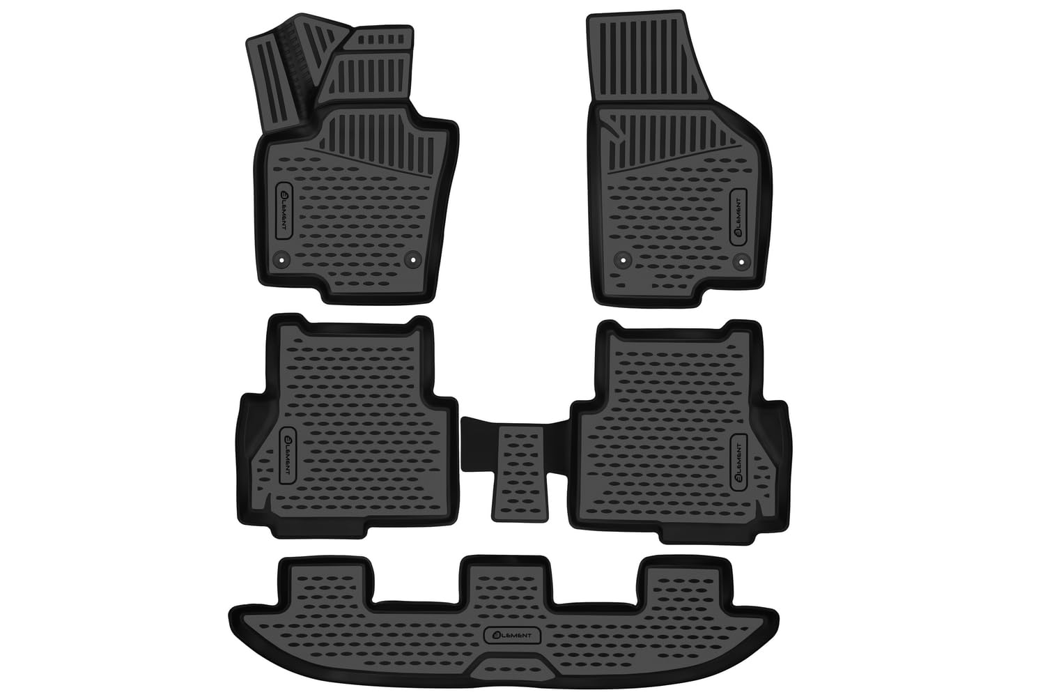 ELEMENT Alfombrillas 3D para Hyundai Tucson III 2015-2021 | SUV | Alfombrillas Coche Originales | 4 Piezas — view 140
