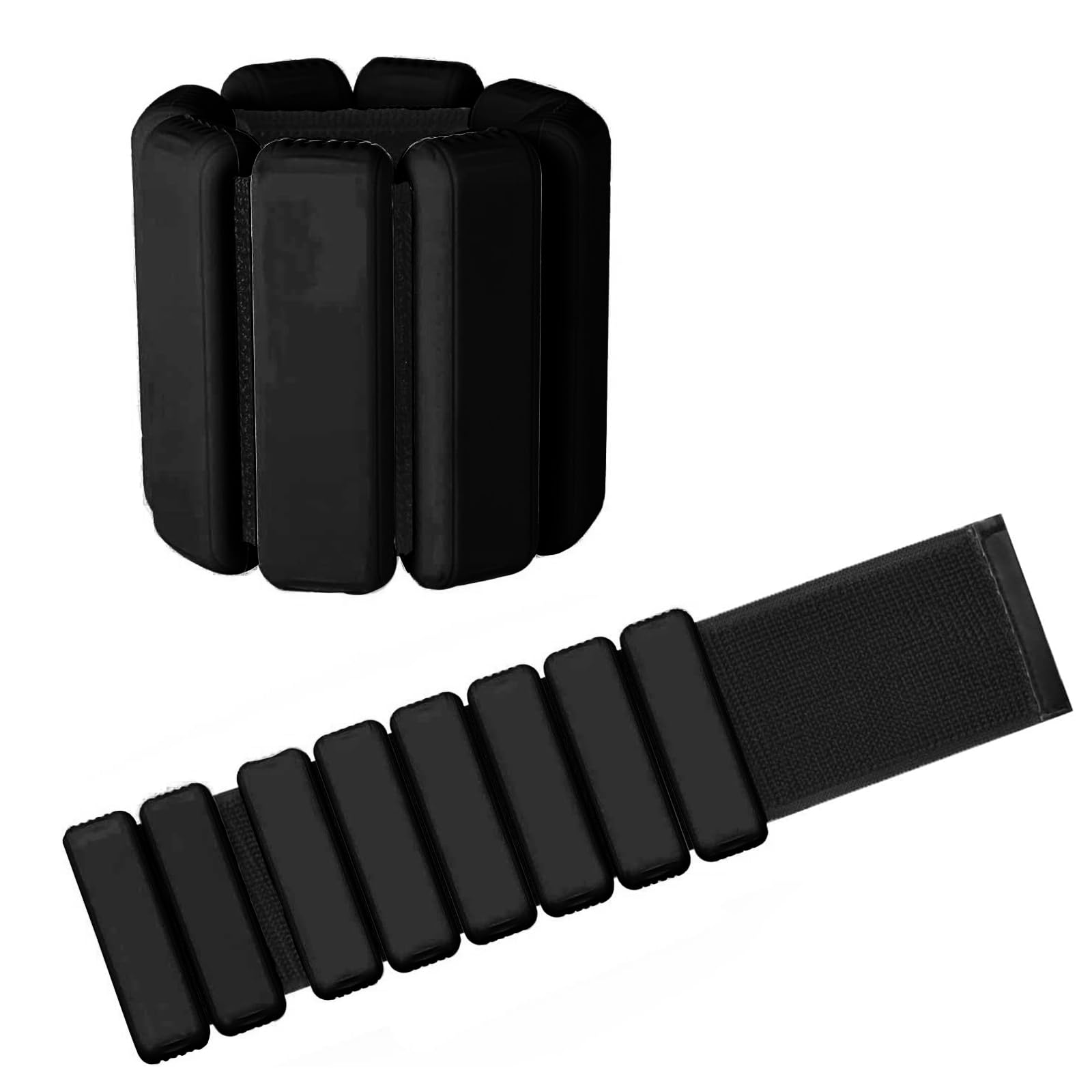 Wrist & Ankle Weights for Women Wearable Strong Arm & Leg Weights Set of 2(1Lbs Each)
