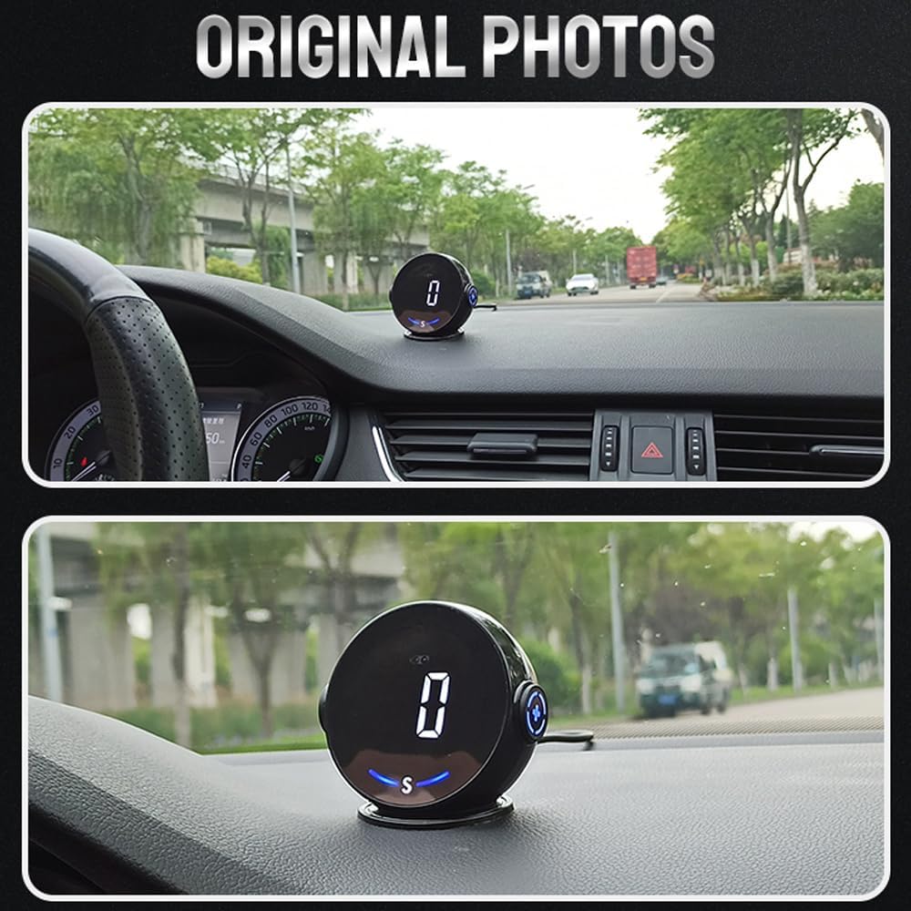 Car Global Position System Speedometer H600G Digital Display Speed Altitude Meter Car HeadUp Display