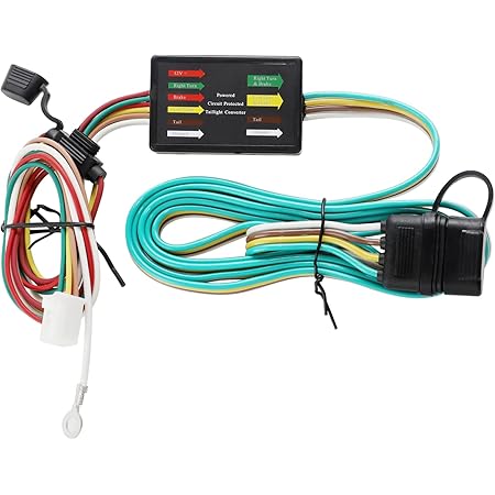 4-Pin Trailer Wiring Harness For Jeep Renegade 2015-2023 — Plug & Play T-Connector, OEM #56274 Replacement