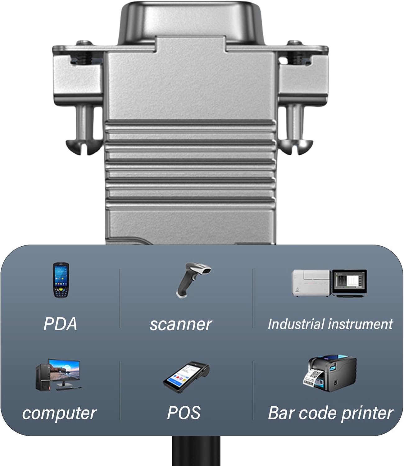 金メッキ9ピンストレート接続ケーブル28AWG男性女性9ピンRS232コンピューター用ワイヤライン